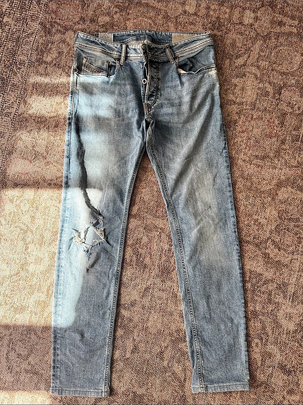 Diesel Sleenker Jeans Men's Blue Waist 32x30
